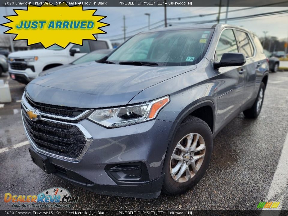 2020 Chevrolet Traverse LS Satin Steel Metallic / Jet Black Photo #1