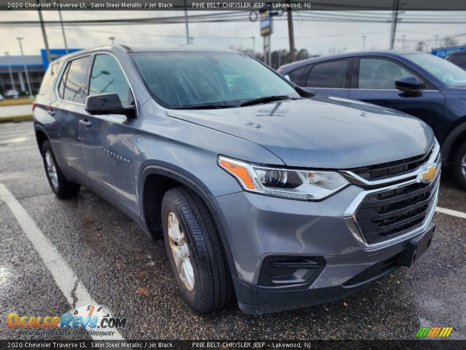 2020 Chevrolet Traverse LS Satin Steel Metallic / Jet Black Photo #2