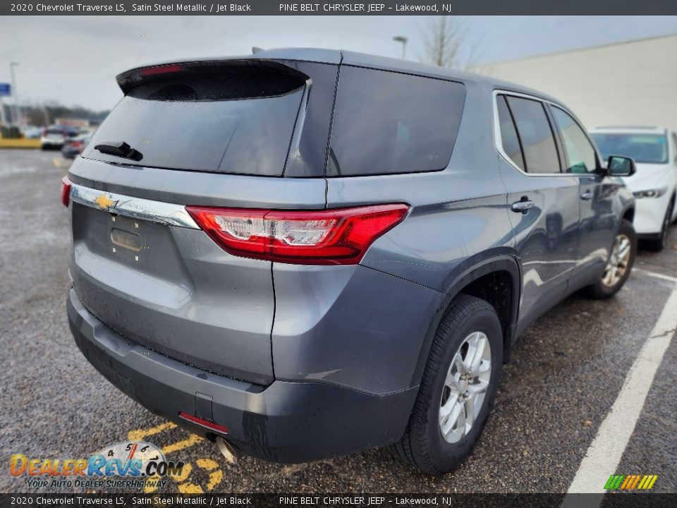 2020 Chevrolet Traverse LS Satin Steel Metallic / Jet Black Photo #3