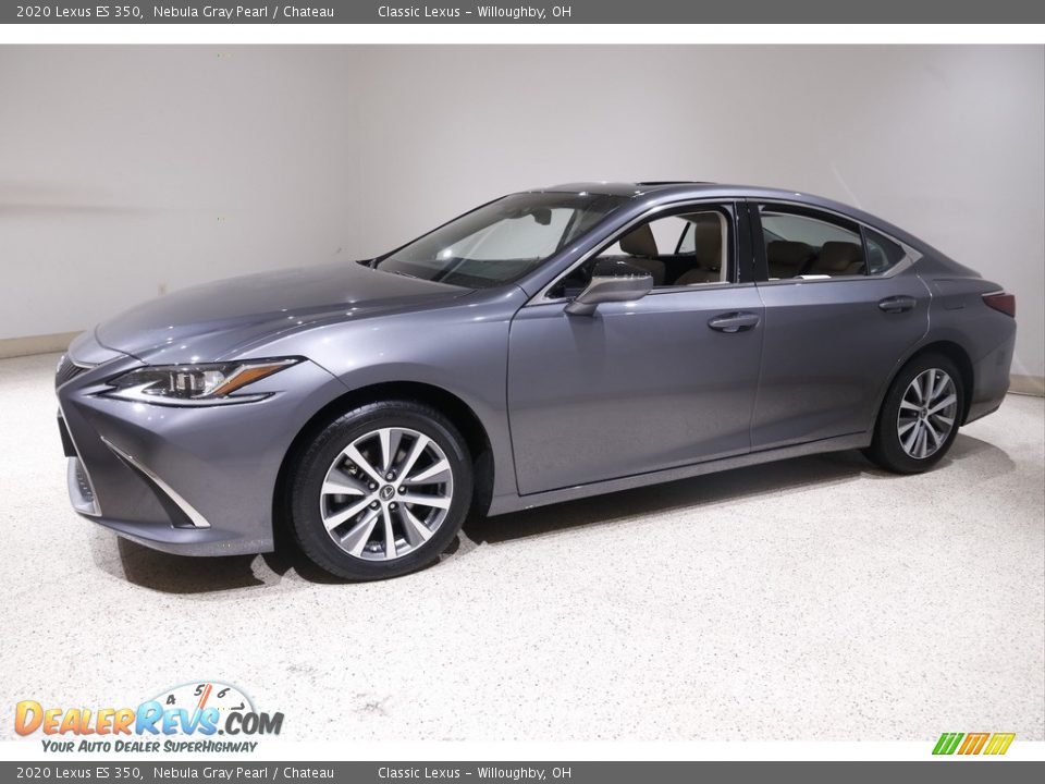 2020 Lexus ES 350 Nebula Gray Pearl / Chateau Photo #3