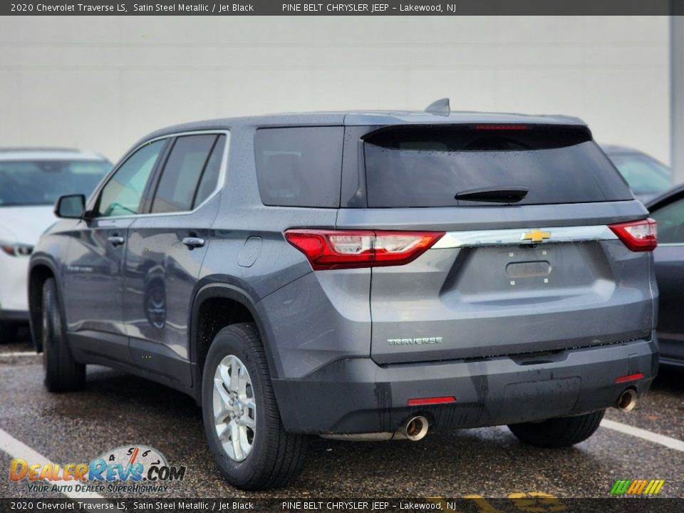 2020 Chevrolet Traverse LS Satin Steel Metallic / Jet Black Photo #6