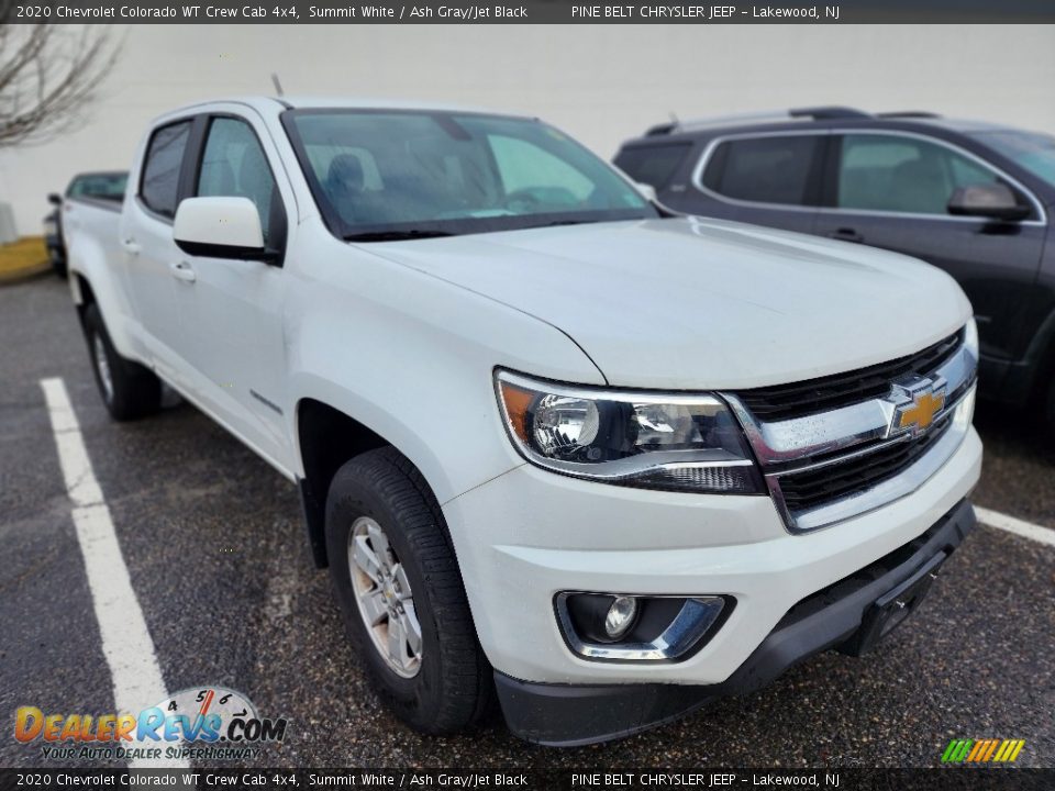 2020 Chevrolet Colorado WT Crew Cab 4x4 Summit White / Ash Gray/Jet Black Photo #2