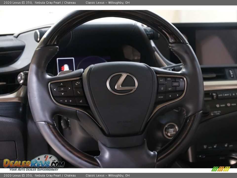 2020 Lexus ES 350 Nebula Gray Pearl / Chateau Photo #7