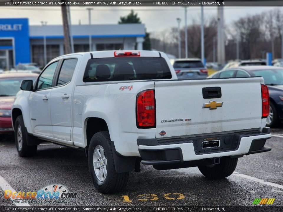 2020 Chevrolet Colorado WT Crew Cab 4x4 Summit White / Ash Gray/Jet Black Photo #7