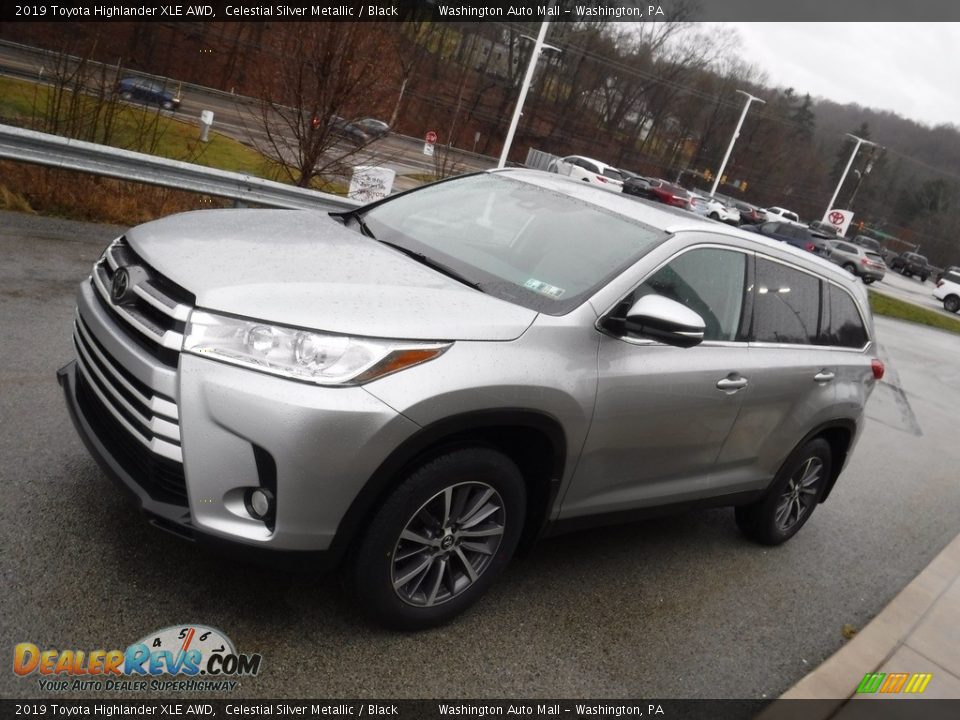 2019 Toyota Highlander XLE AWD Celestial Silver Metallic / Black Photo #13