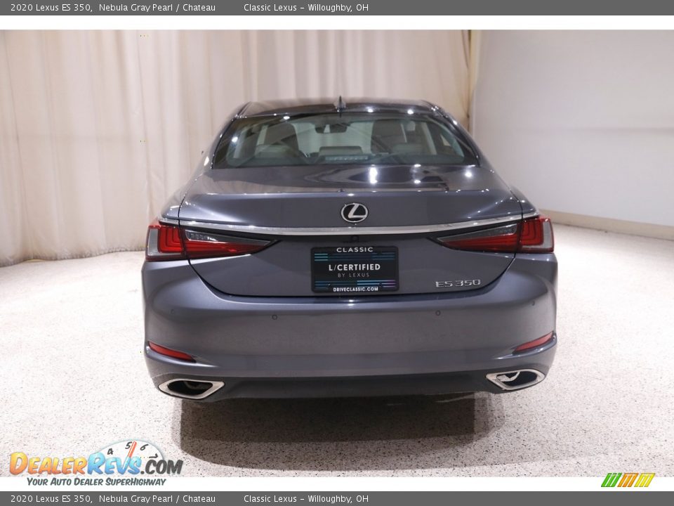 2020 Lexus ES 350 Nebula Gray Pearl / Chateau Photo #18