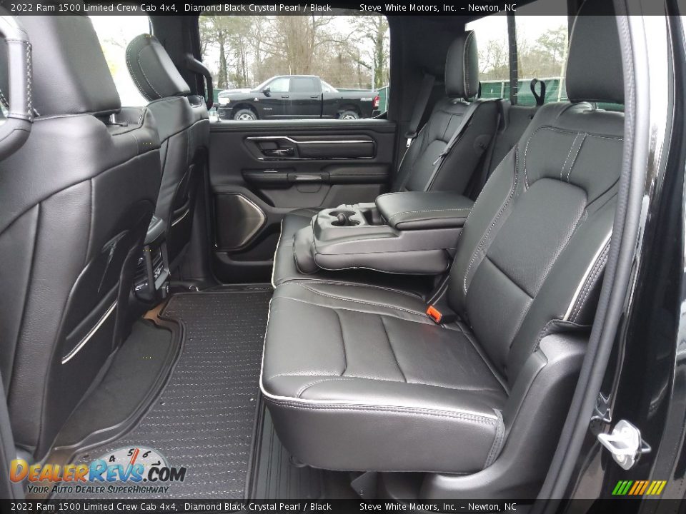 Rear Seat of 2022 Ram 1500 Limited Crew Cab 4x4 Photo #16