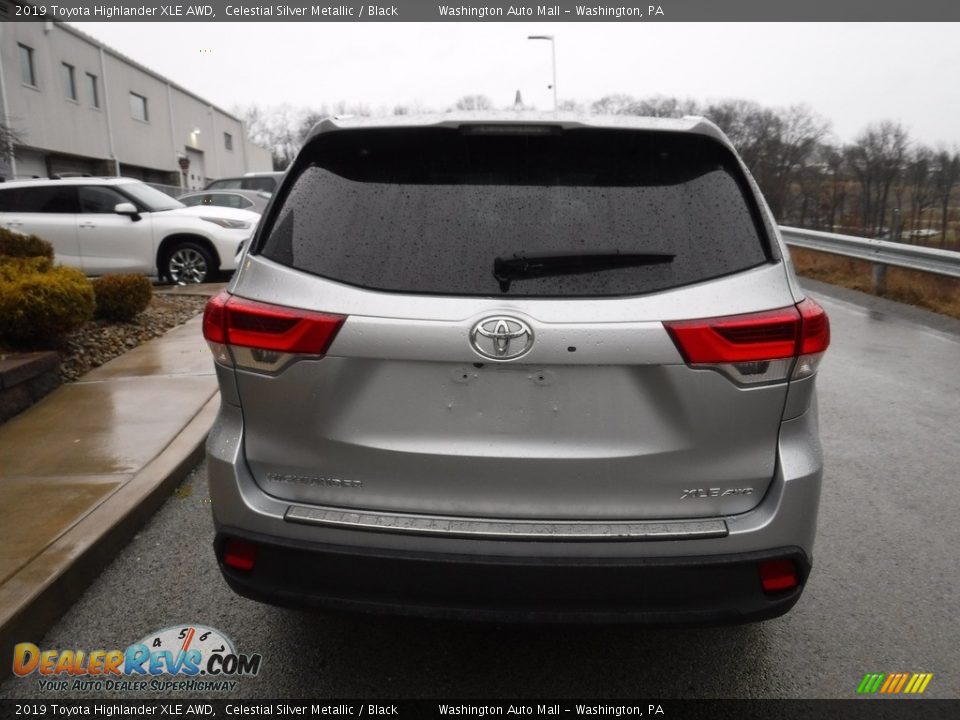 2019 Toyota Highlander XLE AWD Celestial Silver Metallic / Black Photo #16