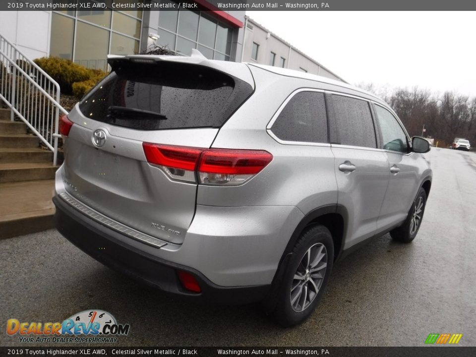 2019 Toyota Highlander XLE AWD Celestial Silver Metallic / Black Photo #17