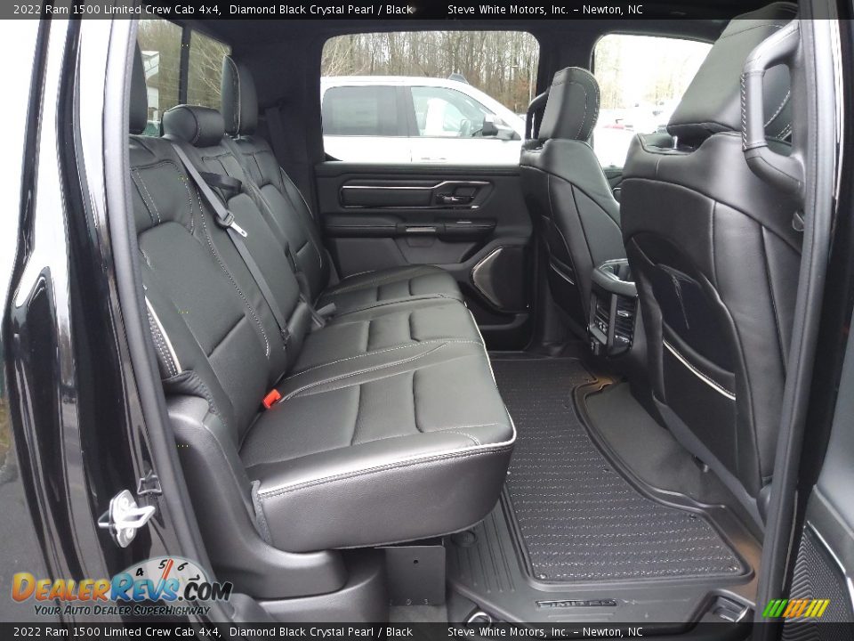 Rear Seat of 2022 Ram 1500 Limited Crew Cab 4x4 Photo #19