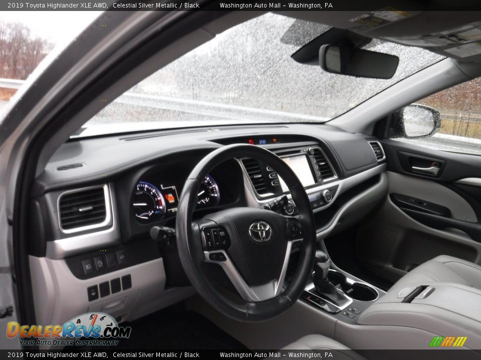 2019 Toyota Highlander XLE AWD Celestial Silver Metallic / Black Photo #21
