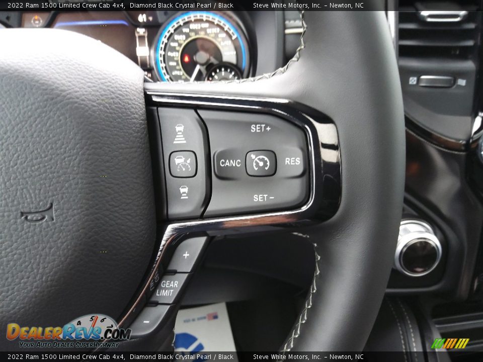 2022 Ram 1500 Limited Crew Cab 4x4 Steering Wheel Photo #23