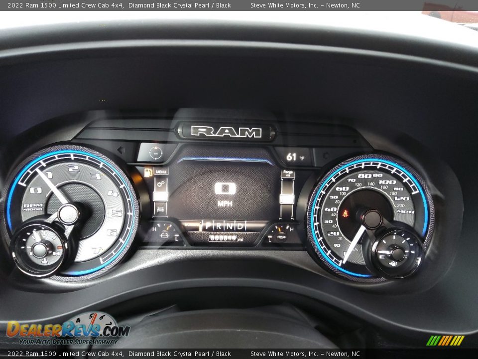 2022 Ram 1500 Limited Crew Cab 4x4 Gauges Photo #24