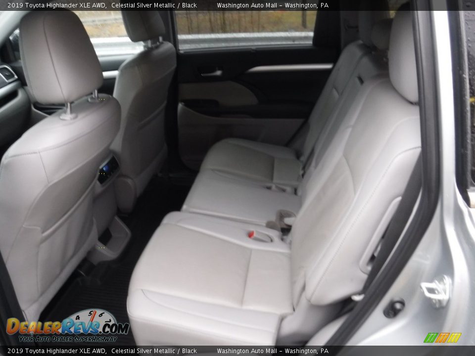 2019 Toyota Highlander XLE AWD Celestial Silver Metallic / Black Photo #28