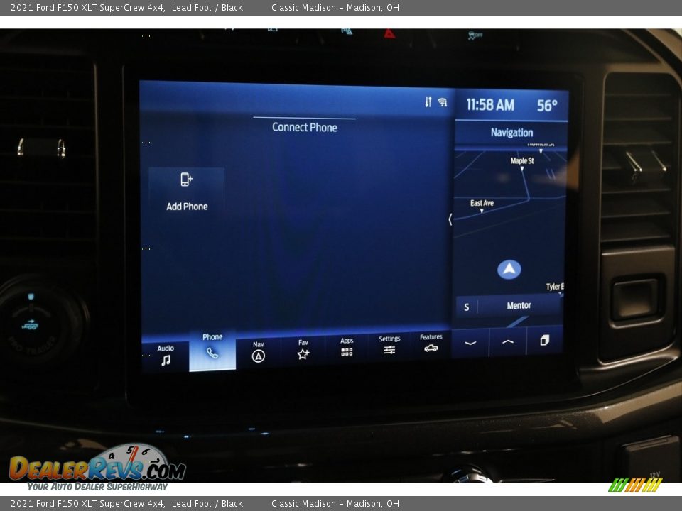 Controls of 2021 Ford F150 XLT SuperCrew 4x4 Photo #12