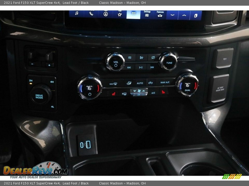 Controls of 2021 Ford F150 XLT SuperCrew 4x4 Photo #16