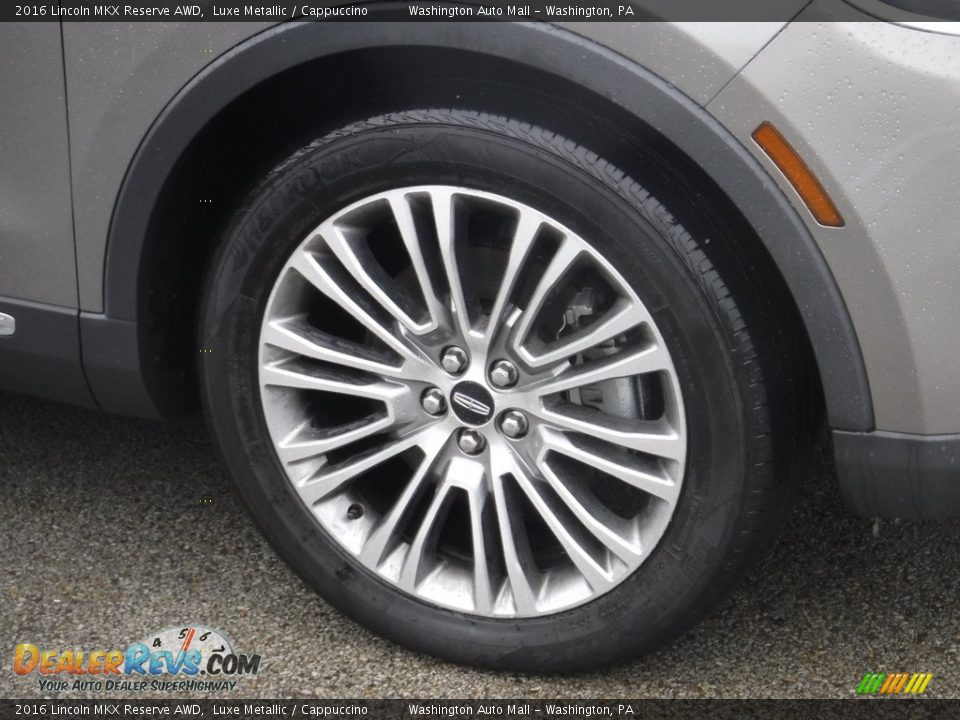 2016 Lincoln MKX Reserve AWD Wheel Photo #9