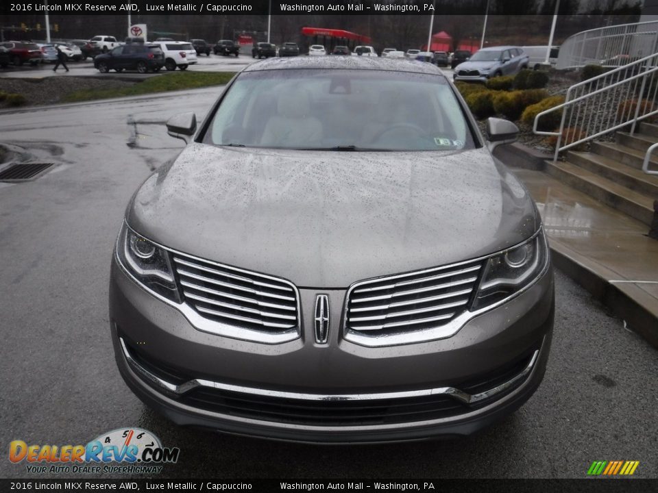 2016 Lincoln MKX Reserve AWD Luxe Metallic / Cappuccino Photo #10