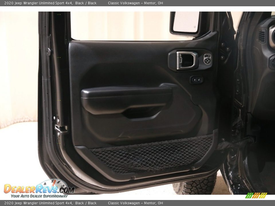 2020 Jeep Wrangler Unlimited Sport 4x4 Black / Black Photo #4
