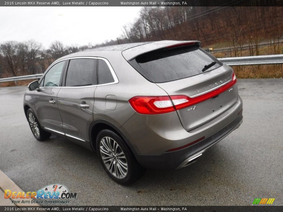 2016 Lincoln MKX Reserve AWD Luxe Metallic / Cappuccino Photo #14