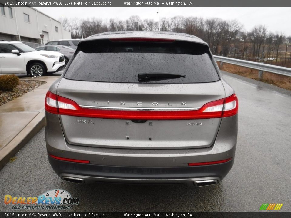 2016 Lincoln MKX Reserve AWD Luxe Metallic / Cappuccino Photo #15