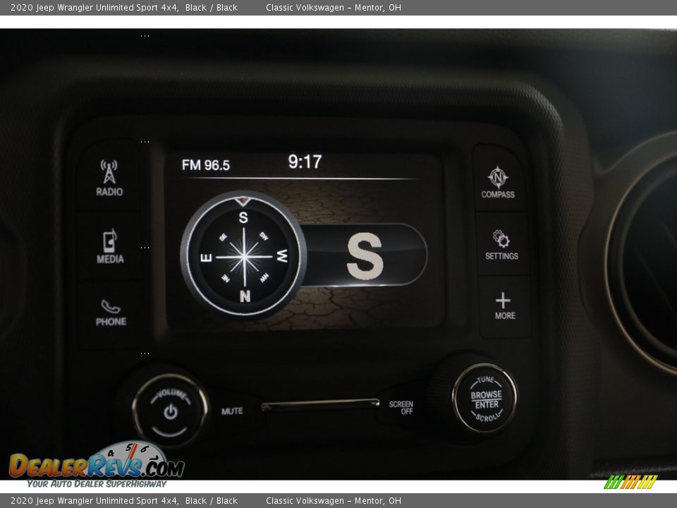 2020 Jeep Wrangler Unlimited Sport 4x4 Black / Black Photo #12