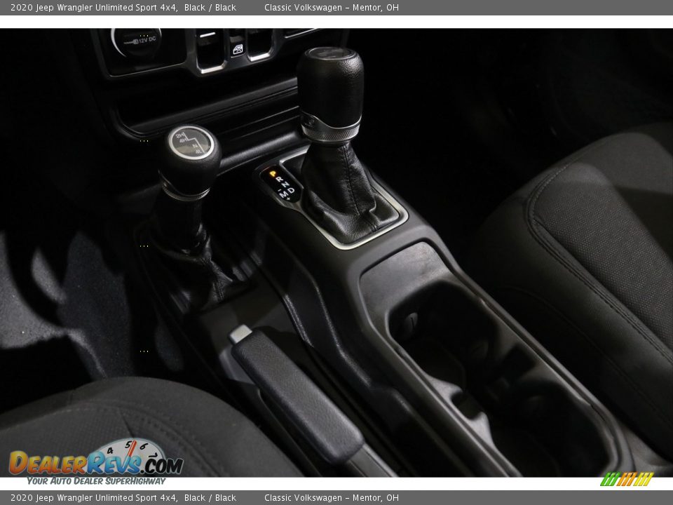 2020 Jeep Wrangler Unlimited Sport 4x4 Black / Black Photo #14