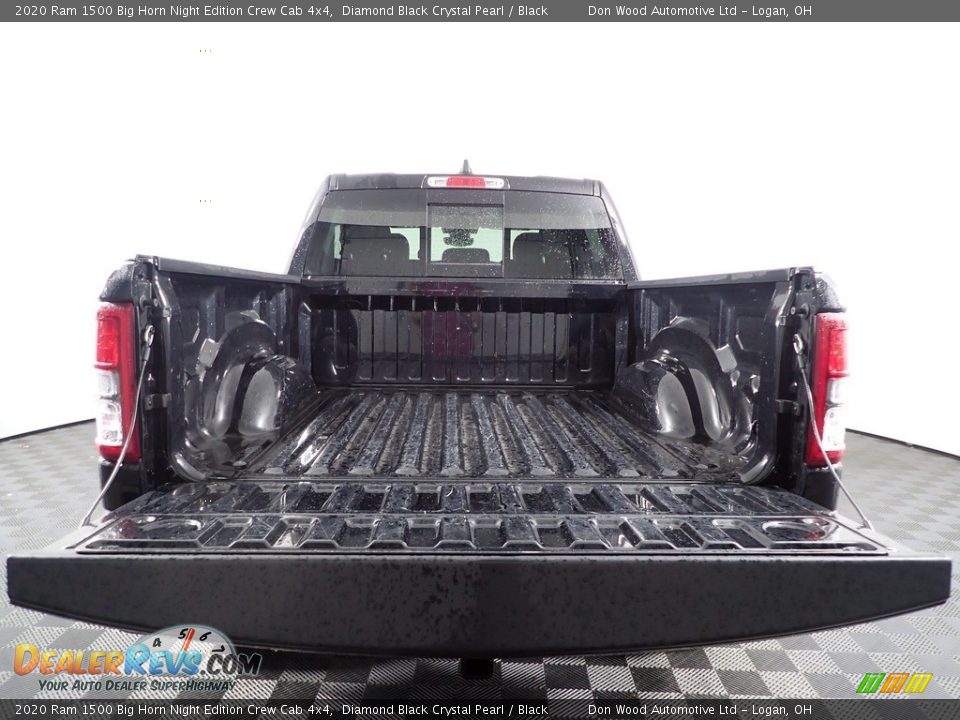 2020 Ram 1500 Big Horn Night Edition Crew Cab 4x4 Diamond Black Crystal Pearl / Black Photo #9