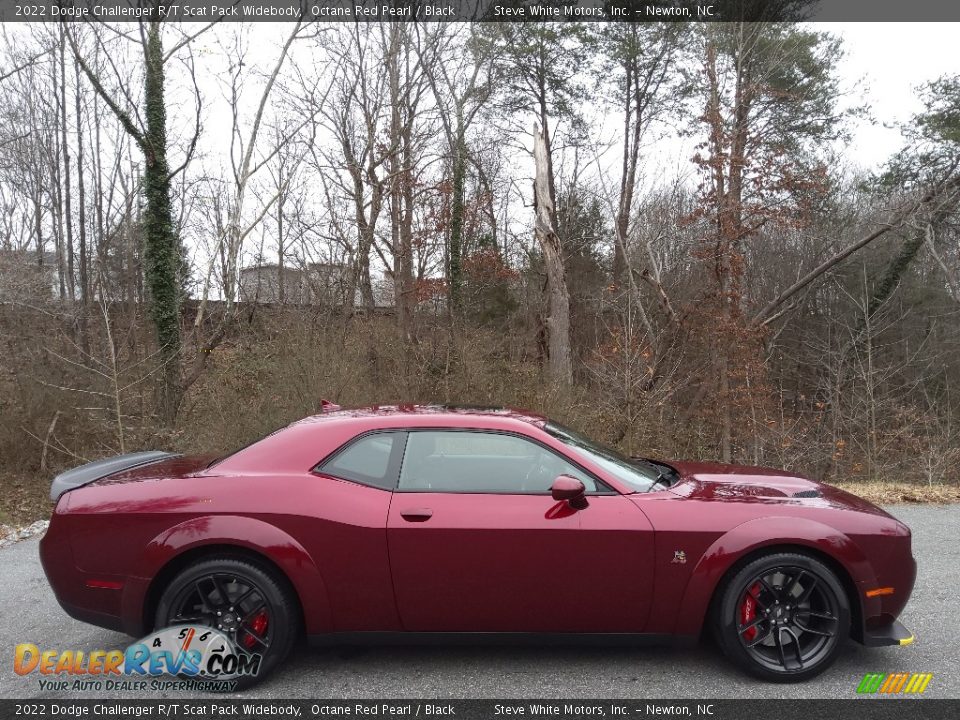 2022 Dodge Challenger R/T Scat Pack Widebody Octane Red Pearl / Black Photo #5