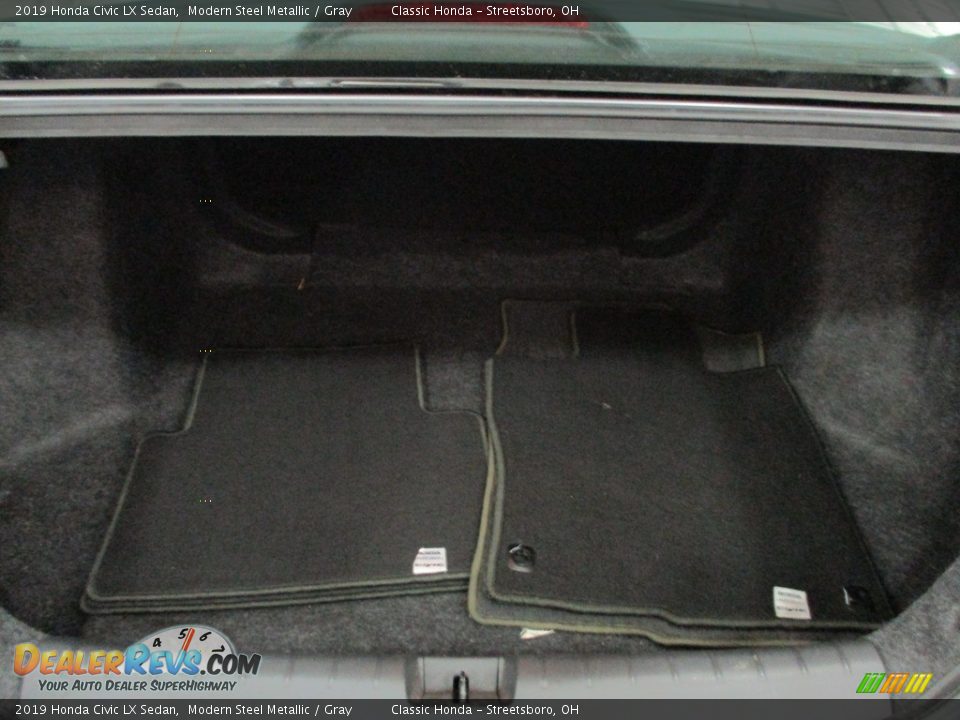 2019 Honda Civic LX Sedan Modern Steel Metallic / Gray Photo #20