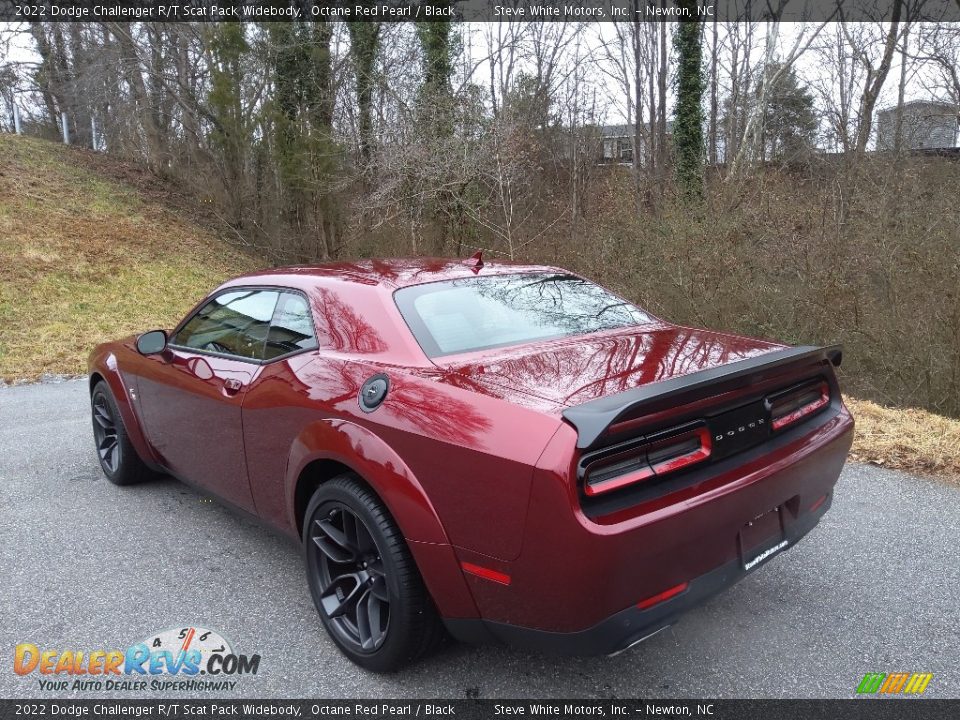 2022 Dodge Challenger R/T Scat Pack Widebody Octane Red Pearl / Black Photo #8