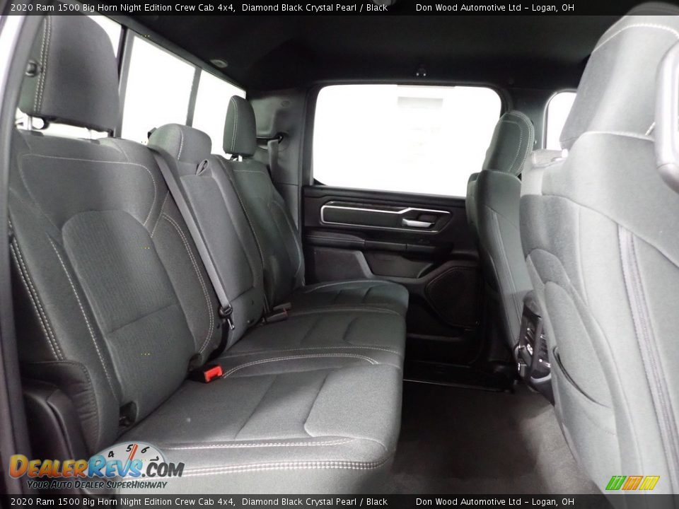 2020 Ram 1500 Big Horn Night Edition Crew Cab 4x4 Diamond Black Crystal Pearl / Black Photo #29