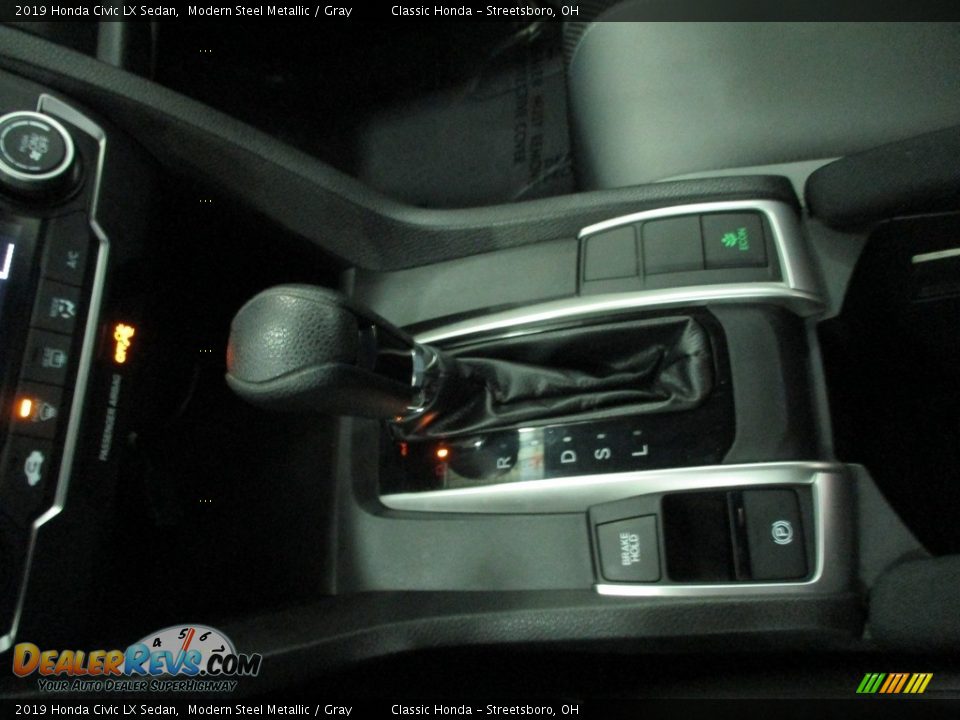 2019 Honda Civic LX Sedan Modern Steel Metallic / Gray Photo #33