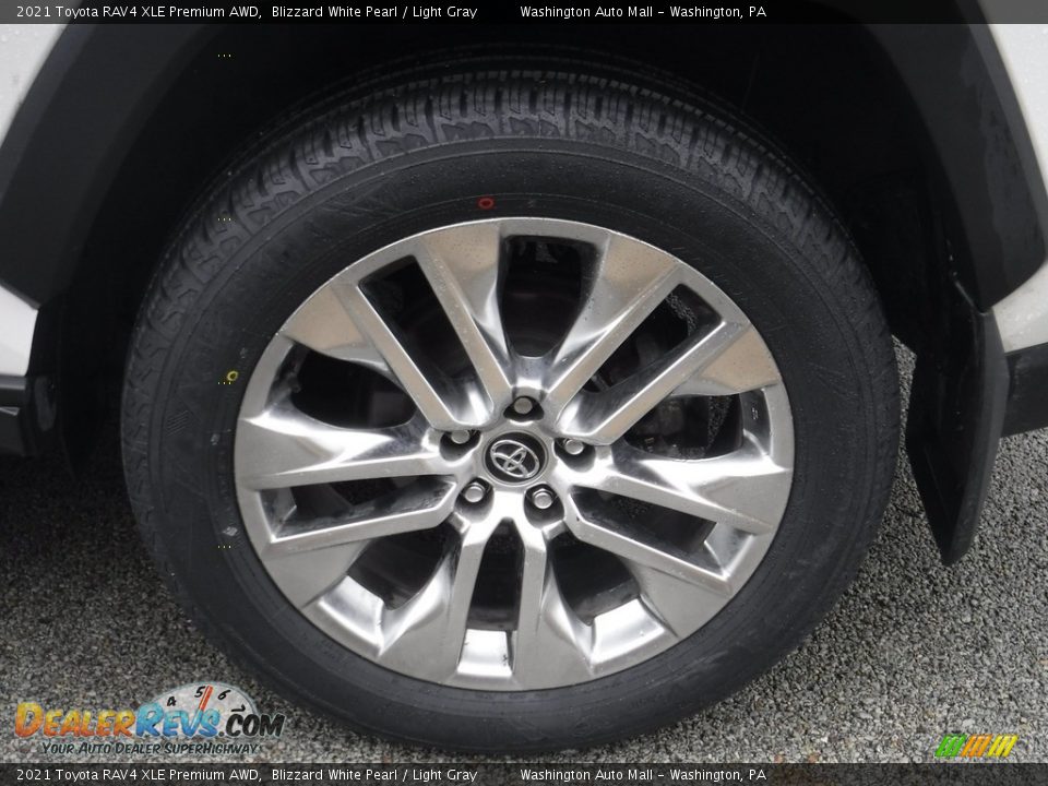 2021 Toyota RAV4 XLE Premium AWD Wheel Photo #13