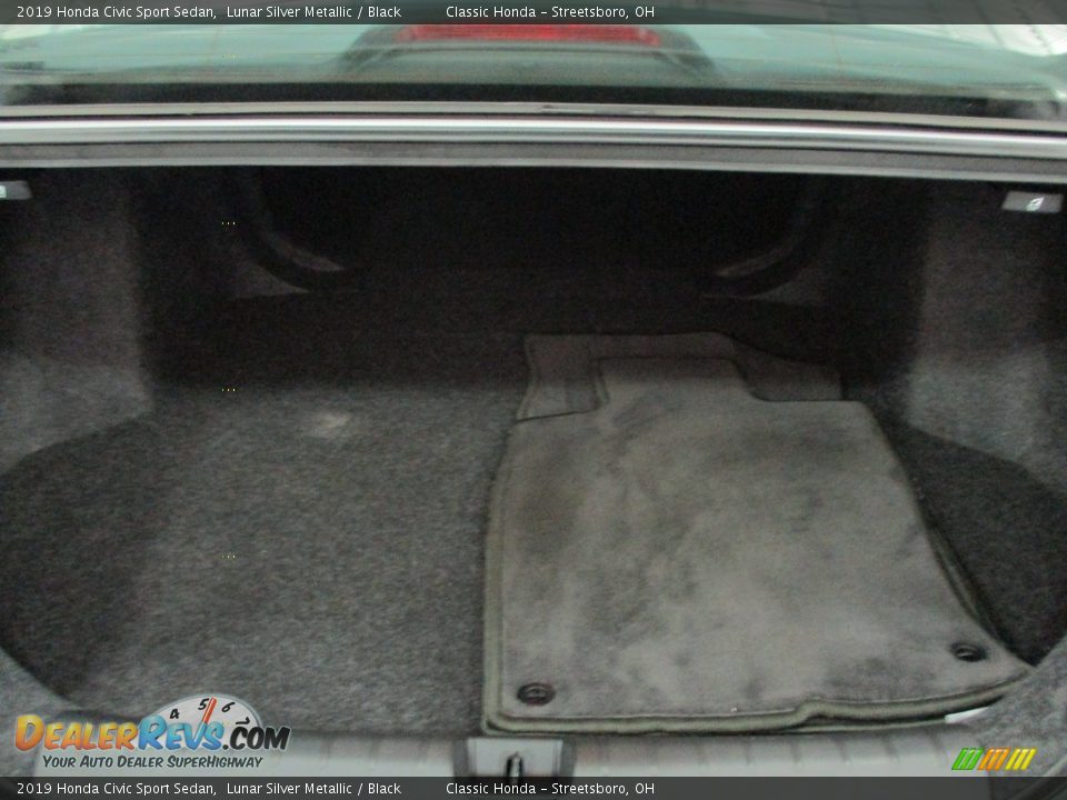 2019 Honda Civic Sport Sedan Lunar Silver Metallic / Black Photo #20