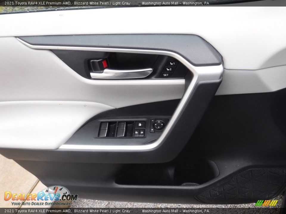 Door Panel of 2021 Toyota RAV4 XLE Premium AWD Photo #19