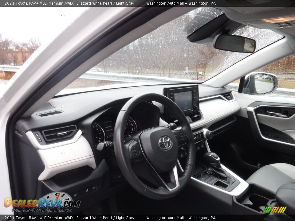 Dashboard of 2021 Toyota RAV4 XLE Premium AWD Photo #20