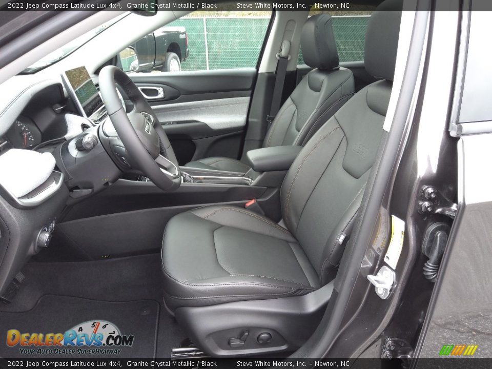 Front Seat of 2022 Jeep Compass Latitude Lux 4x4 Photo #10