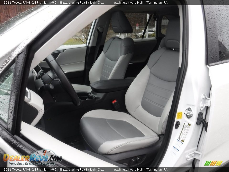 Front Seat of 2021 Toyota RAV4 XLE Premium AWD Photo #21
