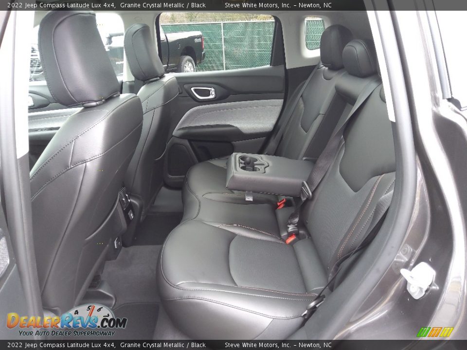 Rear Seat of 2022 Jeep Compass Latitude Lux 4x4 Photo #13