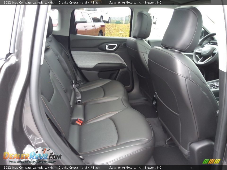 Rear Seat of 2022 Jeep Compass Latitude Lux 4x4 Photo #15