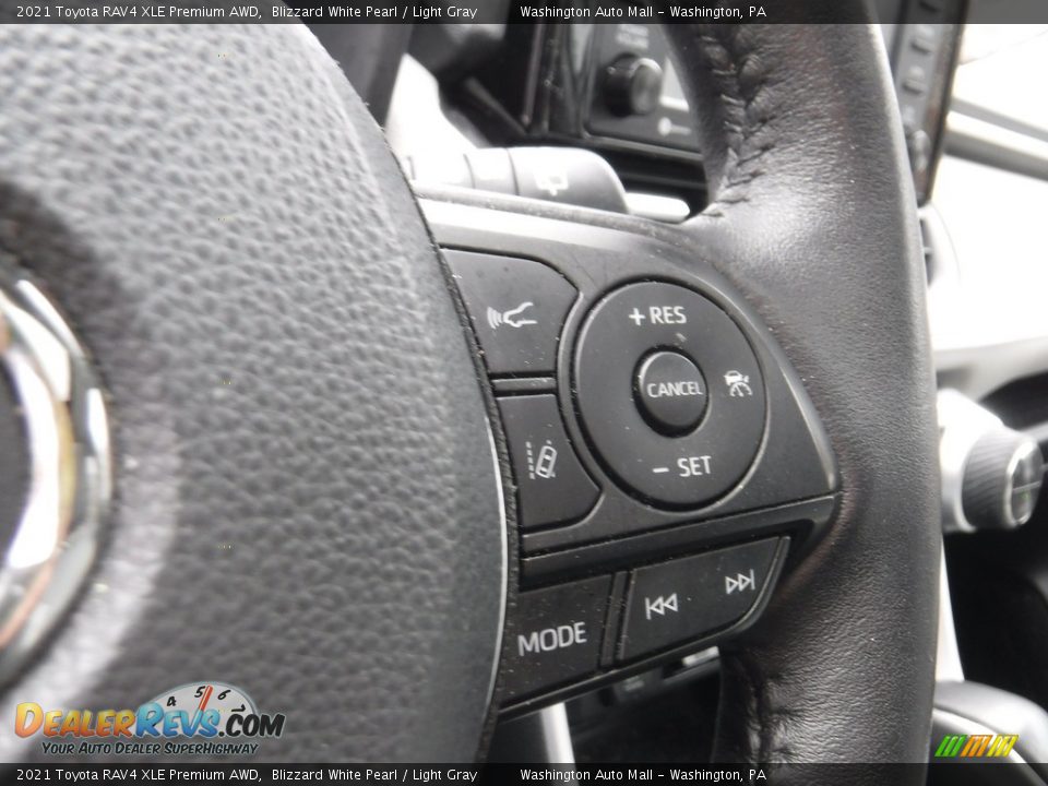 2021 Toyota RAV4 XLE Premium AWD Steering Wheel Photo #27