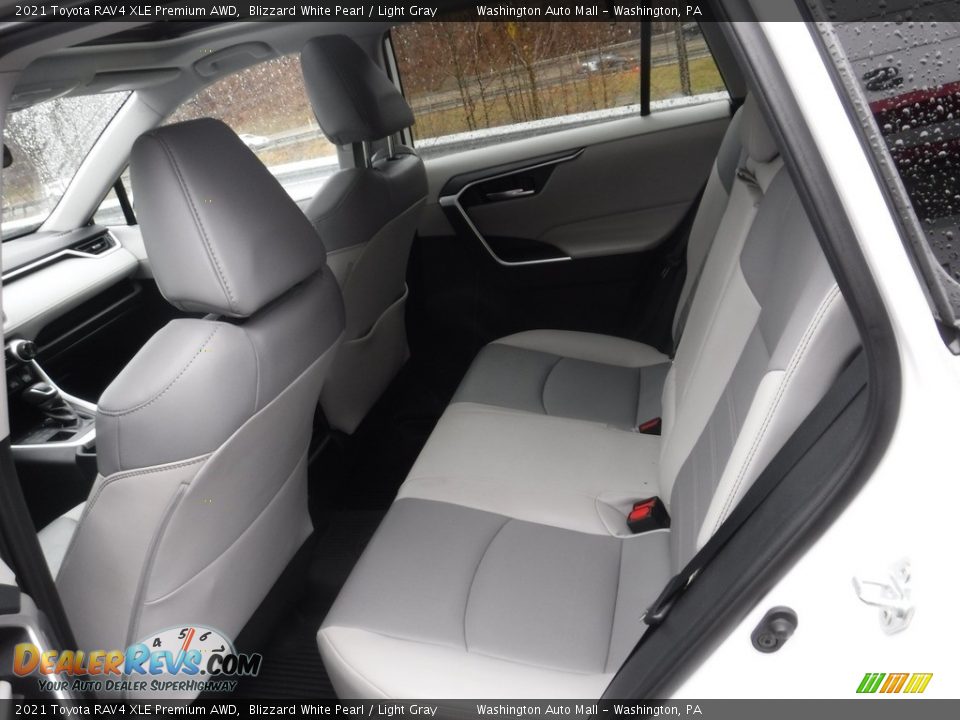 Rear Seat of 2021 Toyota RAV4 XLE Premium AWD Photo #28