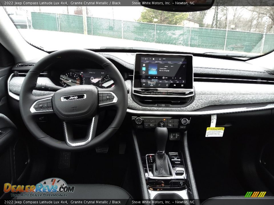 Dashboard of 2022 Jeep Compass Latitude Lux 4x4 Photo #17