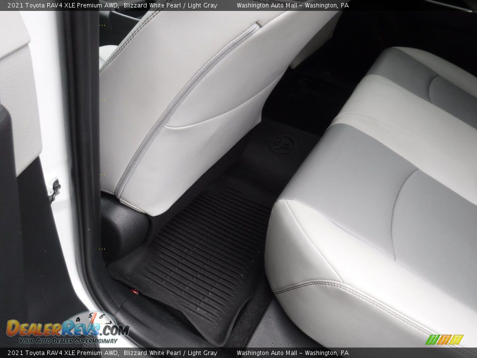 Rear Seat of 2021 Toyota RAV4 XLE Premium AWD Photo #29