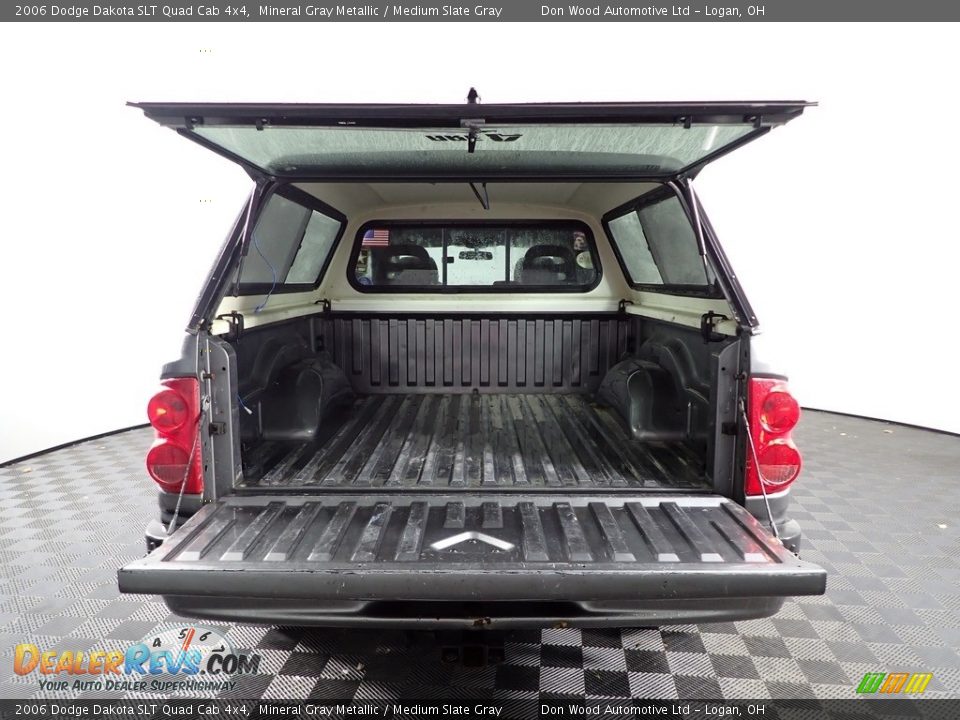 2006 Dodge Dakota SLT Quad Cab 4x4 Mineral Gray Metallic / Medium Slate Gray Photo #7