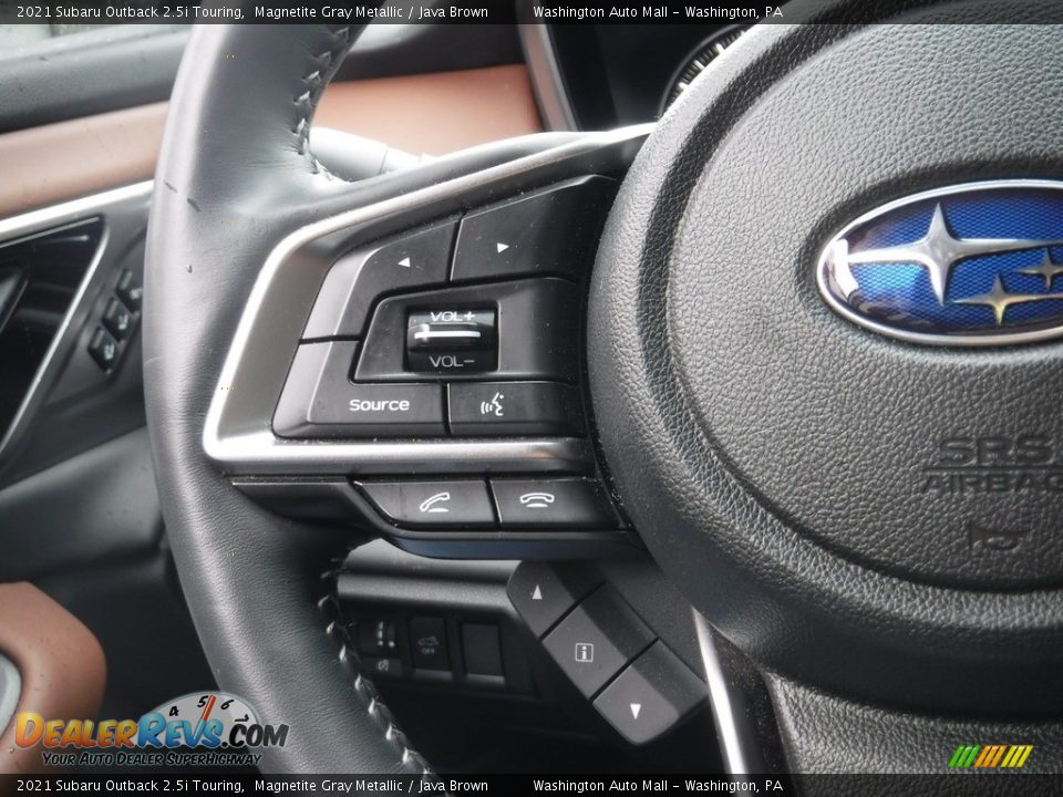 2021 Subaru Outback 2.5i Touring Steering Wheel Photo #10