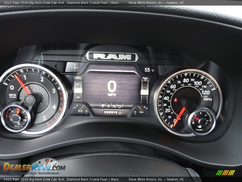 2022 Ram 3500 Big Horn Crew Cab 4x4 Gauges Photo #22