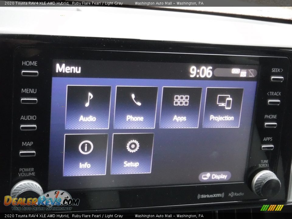 Controls of 2020 Toyota RAV4 XLE AWD Hybrid Photo #8