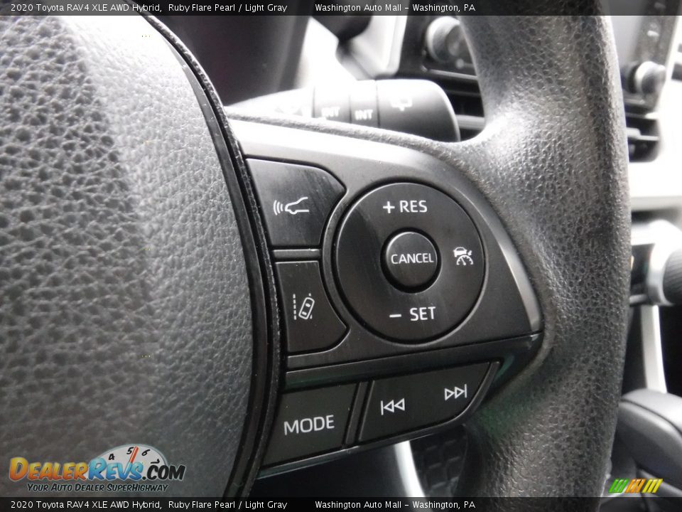2020 Toyota RAV4 XLE AWD Hybrid Steering Wheel Photo #11